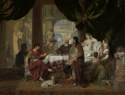 Cleopatras Bankett, ca. 1675-80 von Gerard de Lairesse